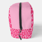 Hot Pink Leopard Muster Waschbeutel (Rechts)