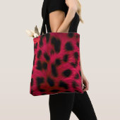 Hot Pink Leopard Print Faux Tasche (Von Nahem)