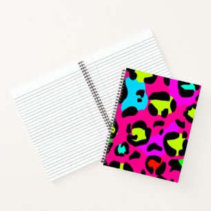 Hot Pink Leope Notizblock