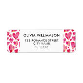 Hot Pink Liebe Herz (Vorne)