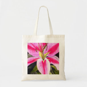 Hot Pink Lily Teneriffa Pop Blume Tragetasche