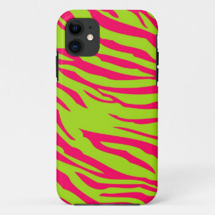 Hot Pink Limon Zebra Mate ID™ iPhone 5 Fall Case-Mate iPhone Hülle