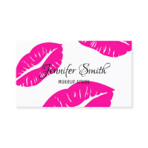 Hot Pink Lips Muster Makeup Artist