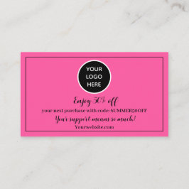 Hot-Pink-Logo Danke, dass Sie sich für den Bonus b Treuekarte