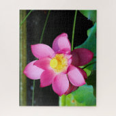 Hot Pink Lotus Puzzle (Vertikal)