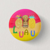 Hot Pink Luau Button (Vorderseite)
