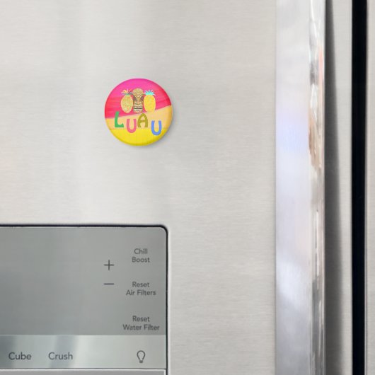 Hot Pink Luau Magnet (In Situ (Kühlschrank))