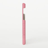 Hot Pink Mass Samsung Galaxy Hülle (Linke Seite)