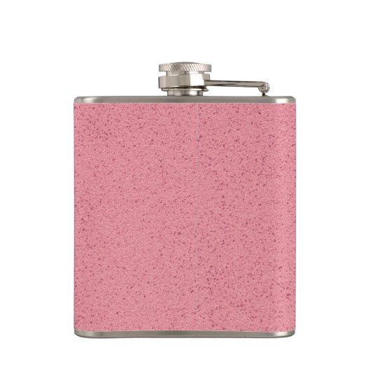 Hot Pink Mess Flachmann (Rückseite)