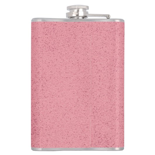 Hot Pink Mess Flachmann (Rückseite)