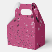 Hot Pink mit Confetti Geschenkschachtel (Vorderseite)