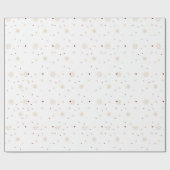 Hot Pink Modern Groovy Weihnachten Geschenkpapier (Flach)