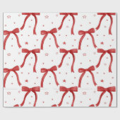 Hot Pink Modern Groovy Weihnachten Geschenkpapier (Flach)