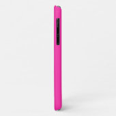 Hot Pink Moderner Individuelle Name Case-Mate iPhone Hülle (Hinten/Links)