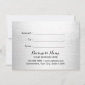 Hot Pink Moderner Wellness-Center Schönheitssalon  (Rückseite)