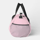 Hot Pink Monogram Name Girl's Script Sports Duffle Bag (Rechts)