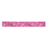 Hot Pink Multi-Texture Square Weave Muster Satinband (Vorderseite)