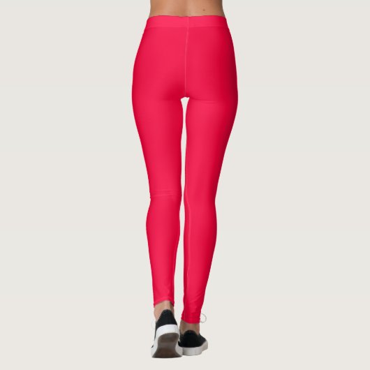 Hot Pink Neon Leggings (Rückseite)