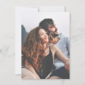 Hot Pink Orchids Tropical Paradies Save the Date Einladung (Rückseite)