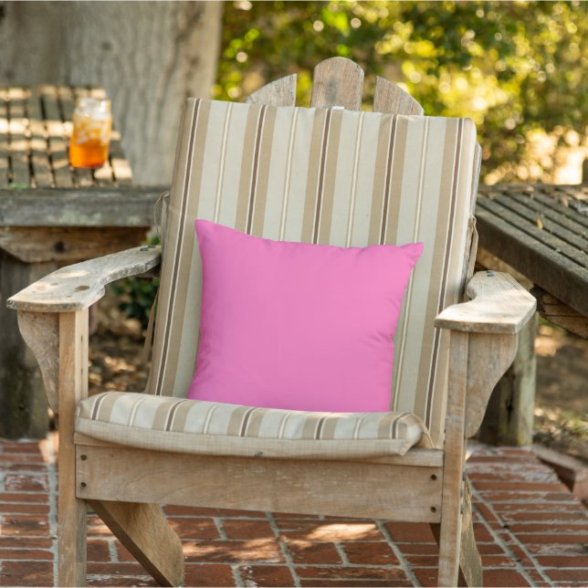Hot Pink Outdoor Throw Kissen (Stuhl)