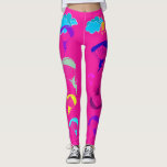 Hot Pink Paragliding Pixie Sonnenschein Leggings<br><div class="desc">Gerüchten zufolge bringen diese Hosen beim Fliegen viel Glück. Sie passen in Größe,  Größe und Kompression.</div>