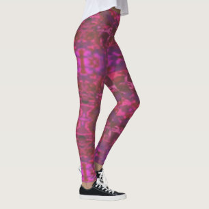Hot Pink Passionate Lila! Fun Yoga Pant Leggings