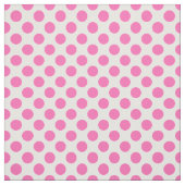 Hot Pink Polka Dot Stoff (Muster)