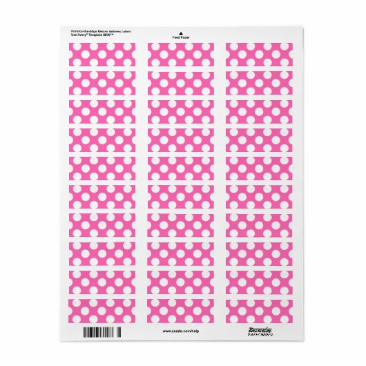 Hot Pink Polka Dots (Vorne)