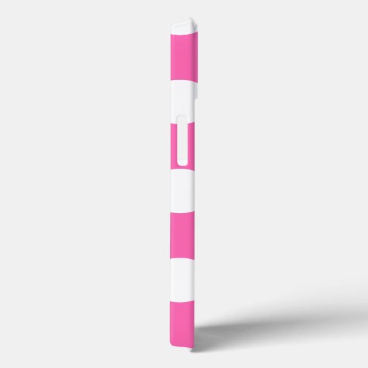 Hot Pink Polka Dots Case-Mate iPhone Hülle (Rückseite / Rechts)