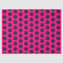 Hot Pink / Polka Dots Lila Brautparty Party