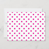 Hot Pink Polka Dots