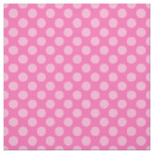 Hot Pink Polka Dots Stoff (Muster)