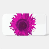 Hot Pink Pop Art Sonnenblumen Case-Mate iPhone Hülle (Rückseite (Horizontal))