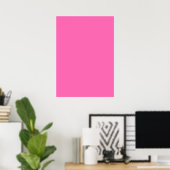 Hot Pink Poster (Heimbüro)
