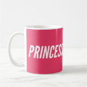 Hot Pink Princess Kaffeetasse (Links)