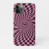 Hot Pink Rays Custom Sun Graphic Case-Mate iPhone Hülle (Rückseite)