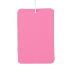 Hot Pink Rectangle Air Freshener Autolufterfrischer