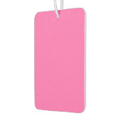Hot Pink Rectangle Air Freshener Autolufterfrischer (Links)