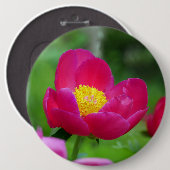 Hot Pink-Rose Button (Vorne & Hinten)