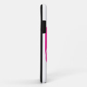 Hot Pink Rugby Case-Mate iPhone Hülle (Hinten/Rechts)