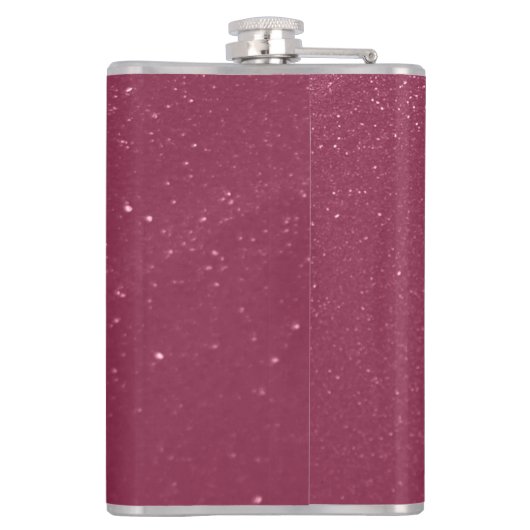 Hot Pink Sand Flachmann (Rückseite)