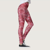 Hot-Pink-Schlange Leggings (Rechts)
