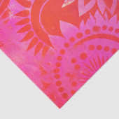 HOT PINK schönes Blumendecoupage Papier (Ausschnitt)