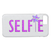 Hot Pink Selfie Case-Mate iPhone Hülle (Rückseite (Horizontal))