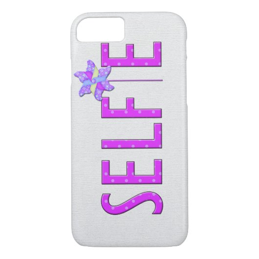 Hot Pink Selfie Case-Mate iPhone Hülle (Rückseite)