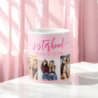 Hot Pink Sisterhood Schwestern 3 FotoCollage
