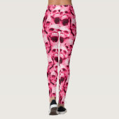 Hot Pink Skulls Leggings (Rückseite)