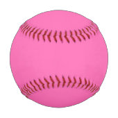 Hot Pink Solid Color Baseball (Vorderseite)