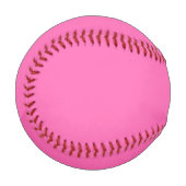 Hot Pink Solid Color Baseball (Vorderseite Links)
