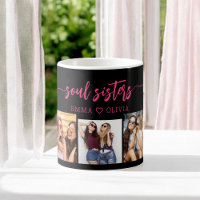 Hot Pink Soul Sisters 3 Foto Collage Keepake